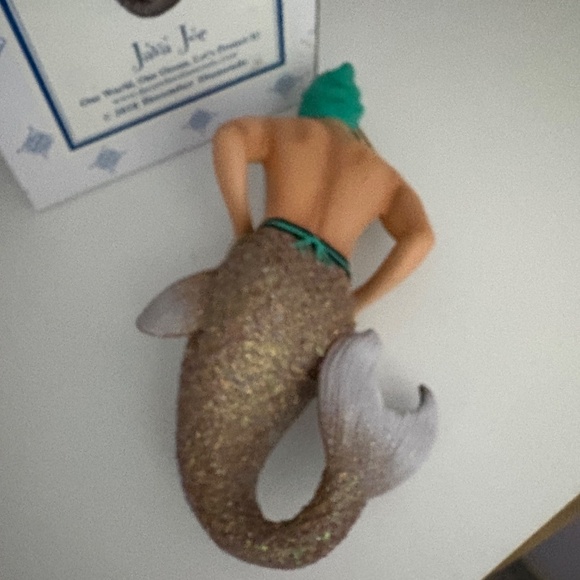 Java Joe December Diamonds coffee merman mermen ornamenr decoration - Picture 3 of 3